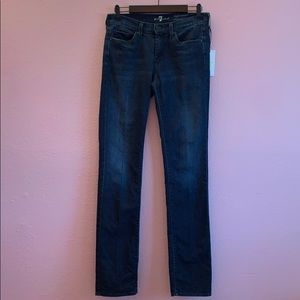 7 For All Mankind High Waist Straight Leg jeans